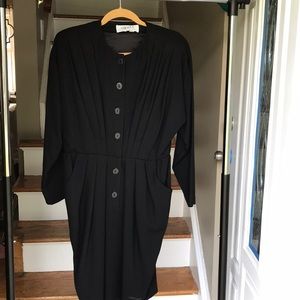 Black long sleeve dress